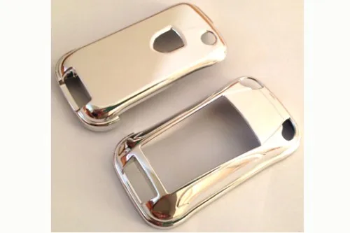 

Auto Aftermarket Accessories Chrome Plated Version Remote Flip Key Protection Case for Porsche Cayenne
