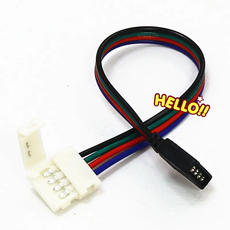 Free-shipping-100-pcs-lot-4pin-to-female-plug-led-connector-For-5050-RGB-Strip-Lamp