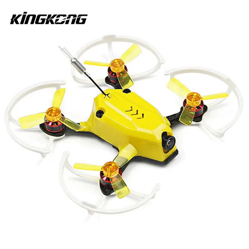 Оригинальный гоночный Дрон Kingkong 95GT 95 мм FPV с F3 4в1 10A Blheli_S 25 МВт 16CH 800TVL ARF BNF|drone with|racing