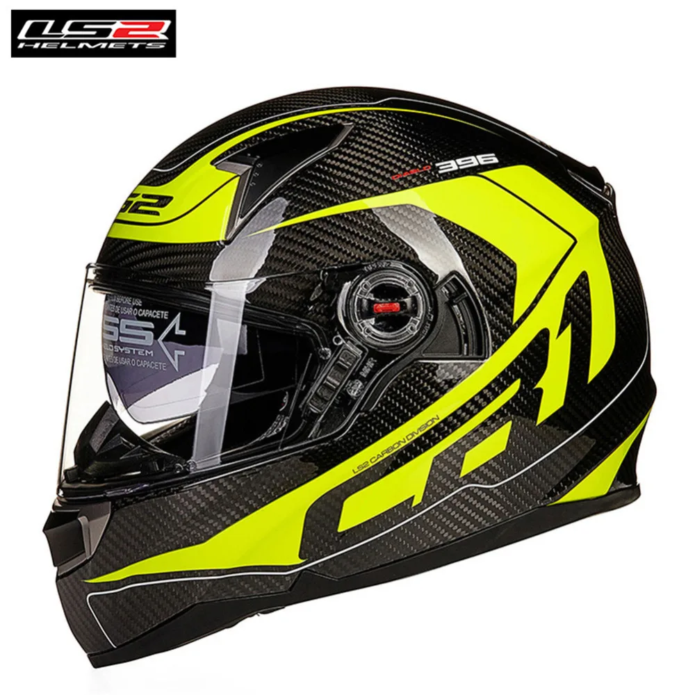 

LS2 Carbon Fiber Racing Full Face Motorcycle Helmet Casco Capacete Casque Moto Helm Helmets Kask Caschi For Motor