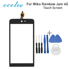 Ocolor Высокое качество сенсорный экран для Wiko rainbow Jam 4 г Сенсорная панель идеальный Ремонт Запчасти