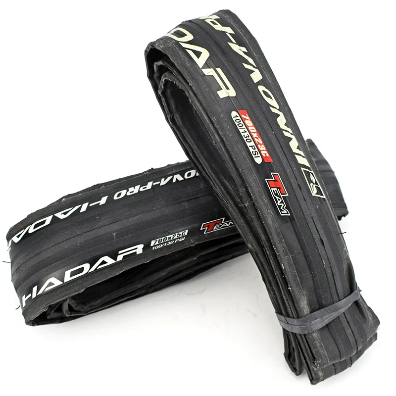 IINNOVA 700*23C Road Bike Bicycle Tire 100/130psi Ultralight Folding Road Bike Tires 120tpi 700