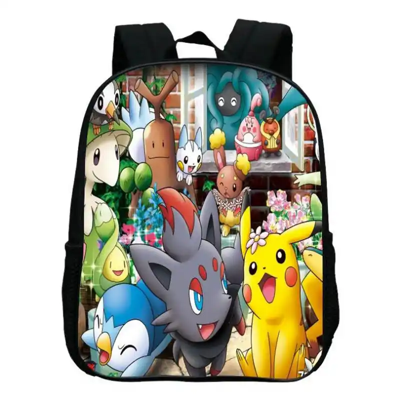 mochila escolar pokemon