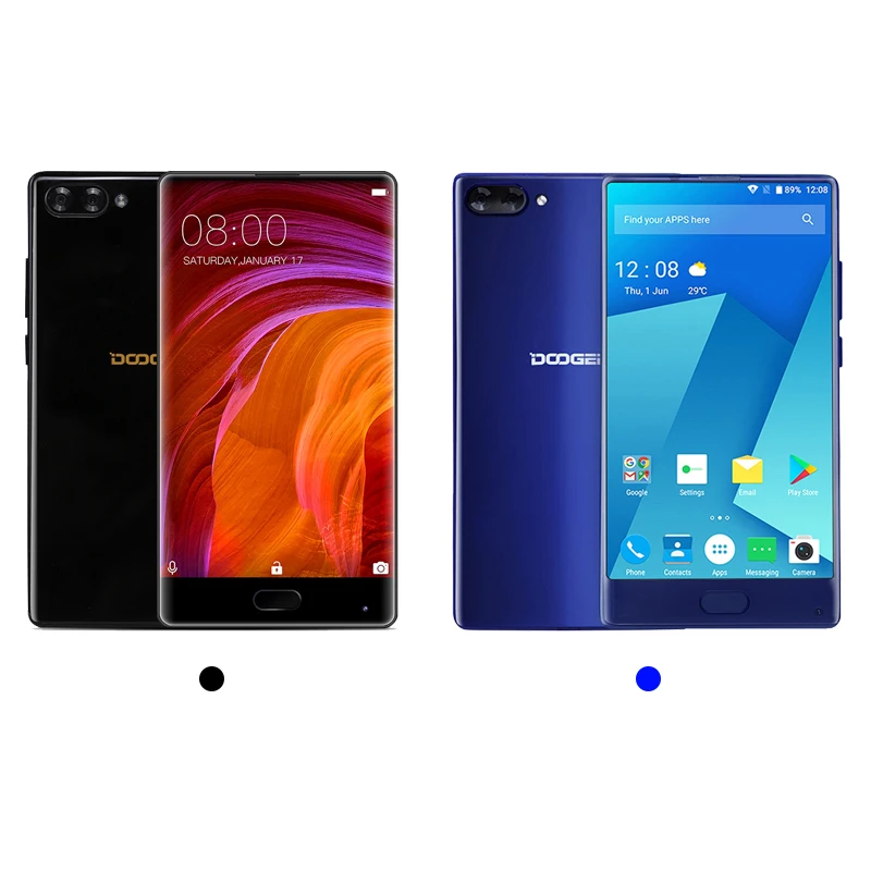 Doogee микс 5 &quotHD мобильного телефона Android 7 0 Helio P25 Octa Core 4 ГБ Оперативная память 64