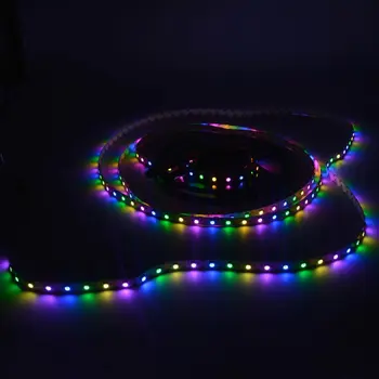 

Breakpoint resume function point control built-in ic SK6822 5050 RGB full color soft light bar 60 lights a meter 5V