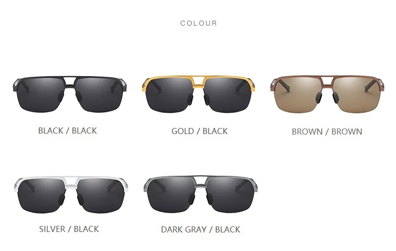 YSO солнцезащитные очки Для Мужчин Поляризованные UV400 алюминиево-магниевым рамки TAC линзы, солнцезащитные очки, очки для вождения, квадратный аксессуар для Для мужчин 8577