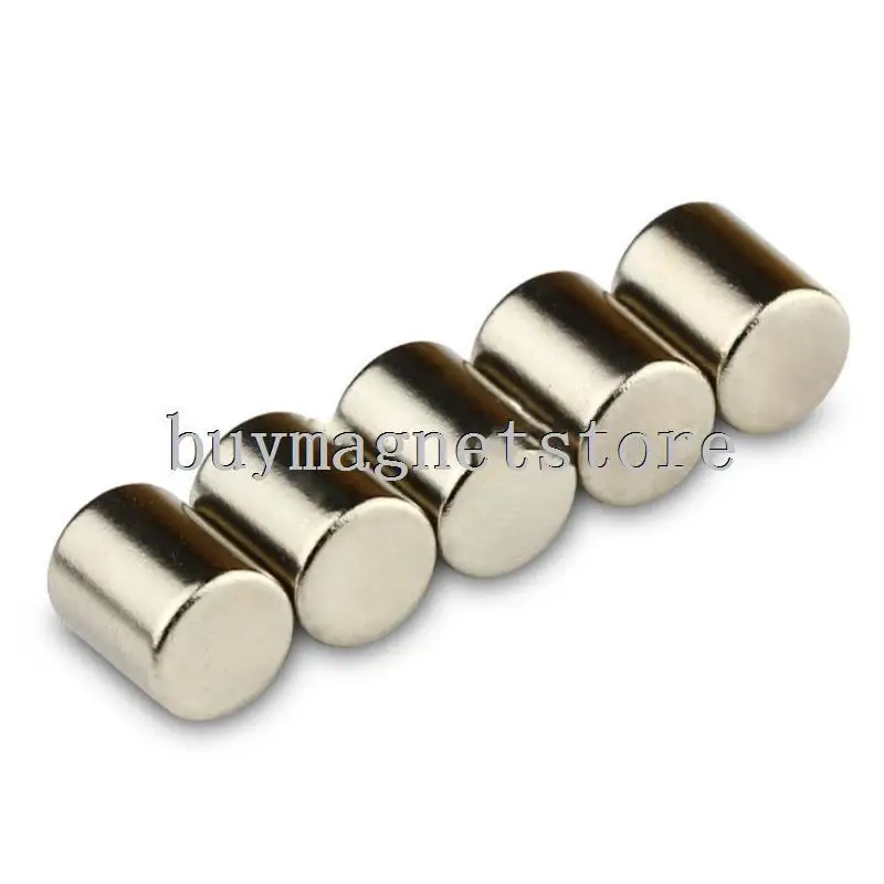 20 pcs Super Strong Round N35 Bar Cylinder 8 * 10 mm Neodymium
