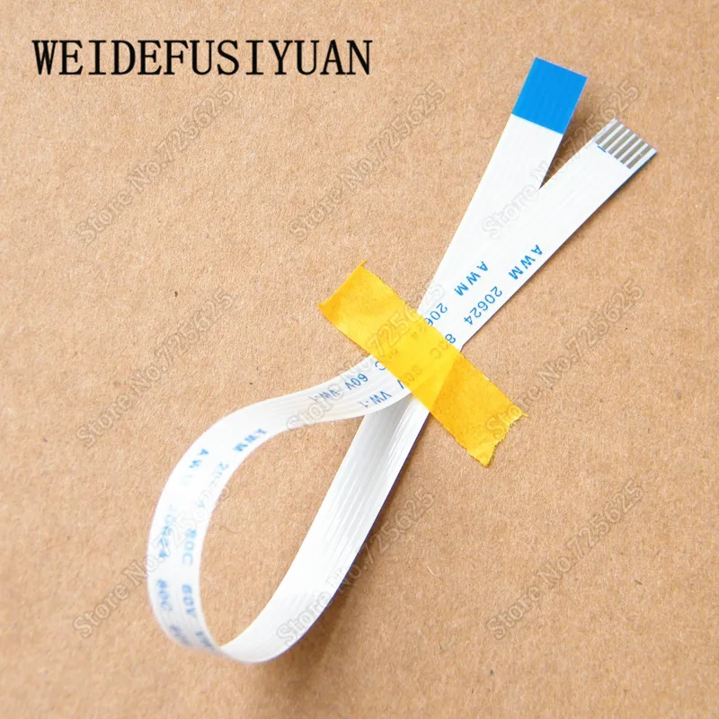 

New FFC FPC Flexible Cable for HP DV7 Touchpad flex cable Length 20cm 6 Pin