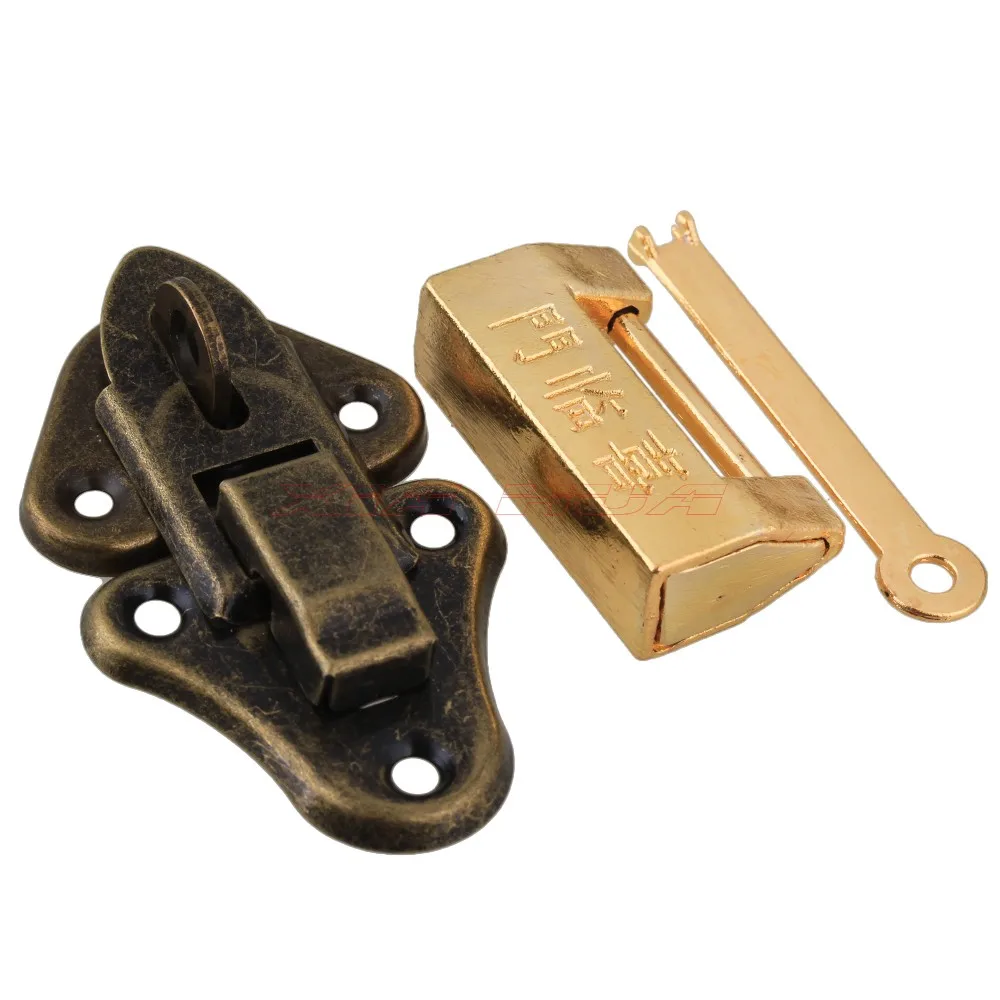 1pcs Antique Chinese Old Style Lock Jewelry Password Lock Padlock for