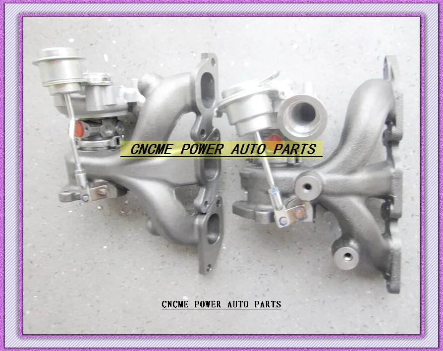 2 Twin TURBO TD03 49131-05051 49131-05061 8602932 49131-05161 49131-05151 8602933 For Volvo S80 XC90 T6 N3P28FT B6284T2 2.9L