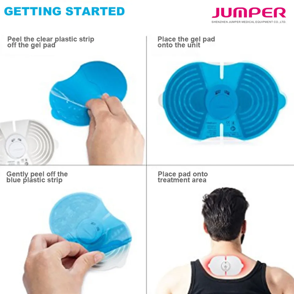 Jumper wireless electronic Pluse Stimulator,JPD-TN001 electro therapy pain relief tens unit Transcutaneous for back leg shoulder (7)