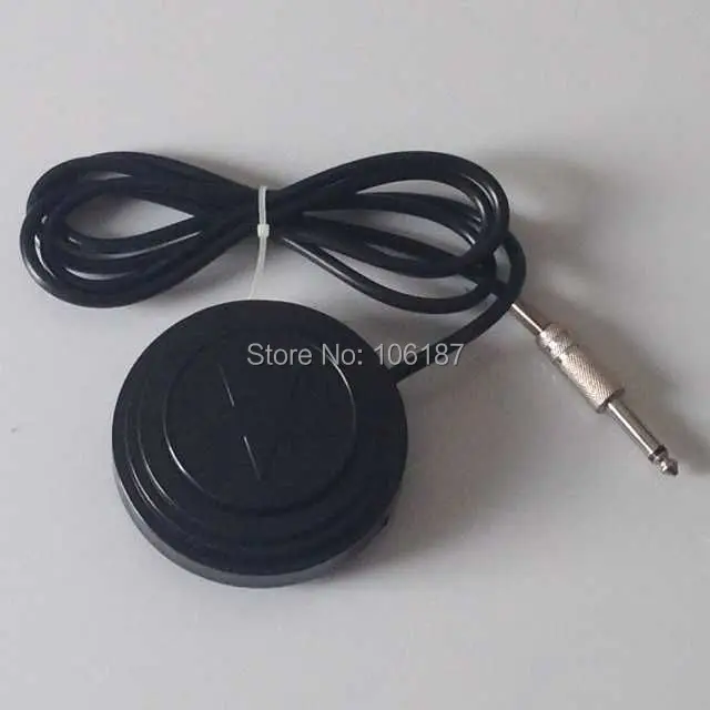 

10Pcs Wholesale Tattoo Factory Round Star Tattoo Foot Pedal Footswitch Power Supply Free Shipping Dropshipping