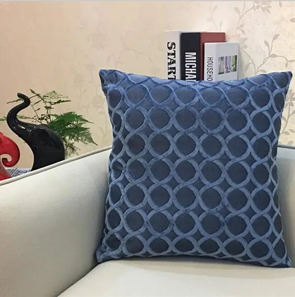 

Fyjafon 2pcs Velvet Pillowcases Decorative Pillow Case Solid Pillow Cover Chair Seat Throw Pillow Case 45*45/55*55