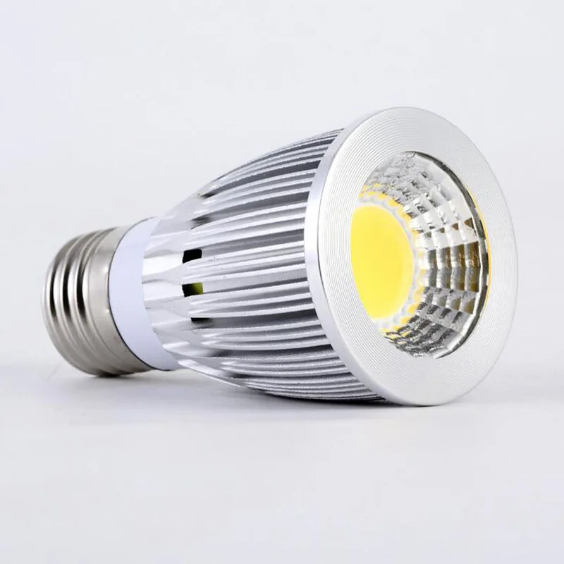 Светодиодные лампы с регулируемой яркостью 9 Вт 12 15 20 25 COB Spotlight E27 GU10 E14 MR16 220 в