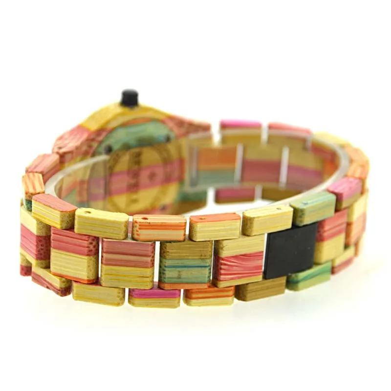 BEWELL WOODEN WATCH