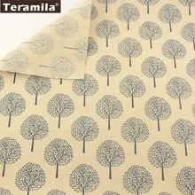 Сумка Шторы Подушка ZAKKA печати Ёлки см teramila Текстиль для дома из хлопка и льна Ткань Вышивание Материал tissu скатерть