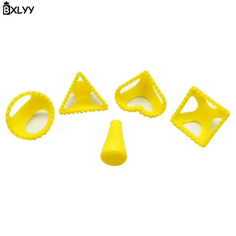 BXLYY Hot 4 шт./компл. пластиковая искусственная круглая форма для печенья в форме