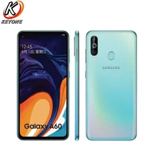 Мобильный телефон samsung Galaxy A60 A606Y-DS LTE 6," 6G ram 128GB rom Snapdragon 675 Восьмиядерный 32,0 Мп+ 8 Мп+ 5 Мп задняя камера