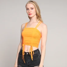 Хит сезона модные слова на завязках; застежкой-молнией на спине, лука тонкий Флюоресцентный Цвет Милая ультра тонкий прозрачный сексуальный женский