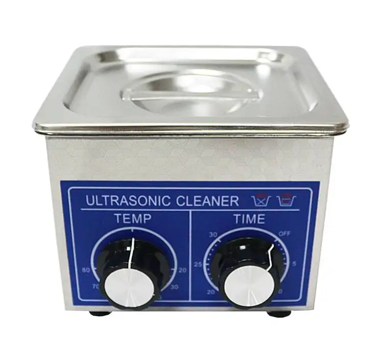 

1.3L Small Ultrasonic cleaner heater&timer 40KHZ PS-08 60W for Household glasses jewelry for Commercial Clear
