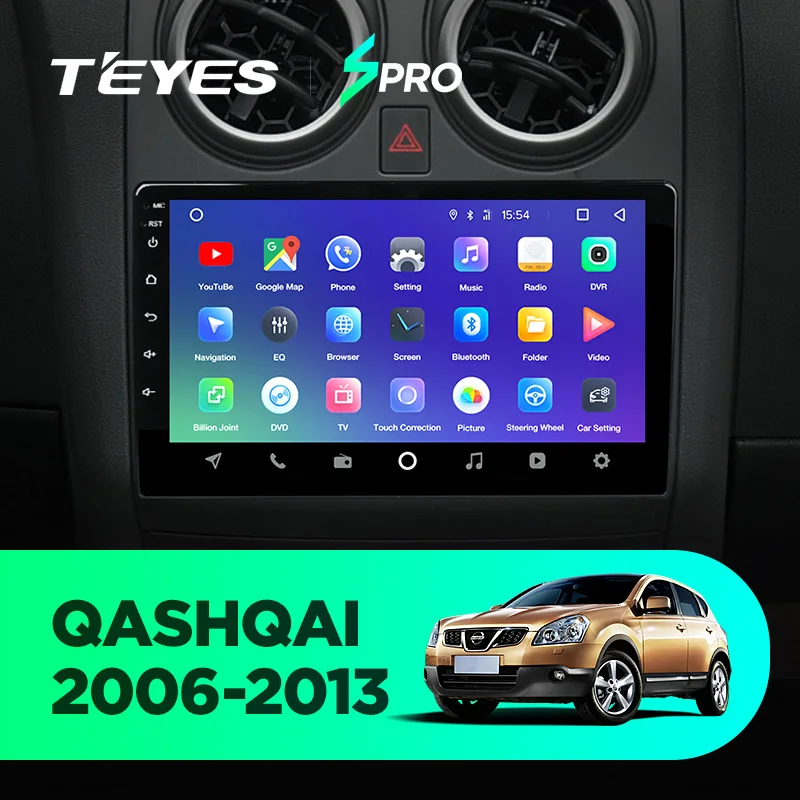 Flash Deal TEYES SPRO Car Radio Multimedia Video Player Navigation GPS  For Nissan Qashqai 1 2006-2013 J10 accessories sedan dvd no 2 din 1