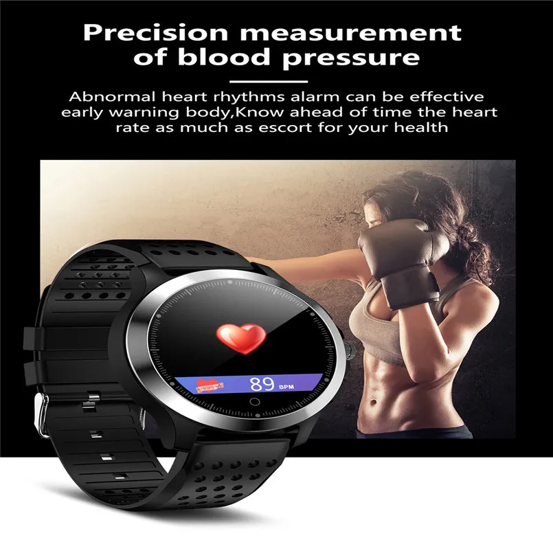 W8 Smart Watch 1.22 Inch Color Screen ECG And PPG Waterproof IP67 Sports Stopwatch For Android IOS Smart Watch 40MR2609