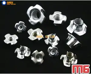 acero inoxidable 304 Sourcingmap M6 Tuercas cuadradas 50 unidades surtido de roscas m/étricas