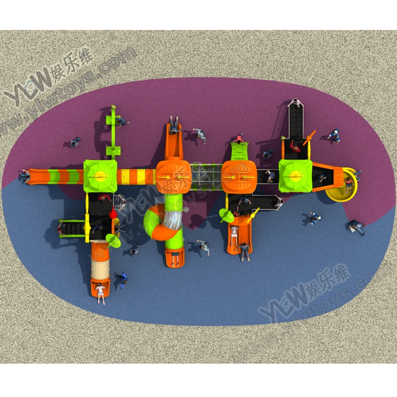 CE/TUV аттракцион открытый игровая площадка YLW-OUT1632