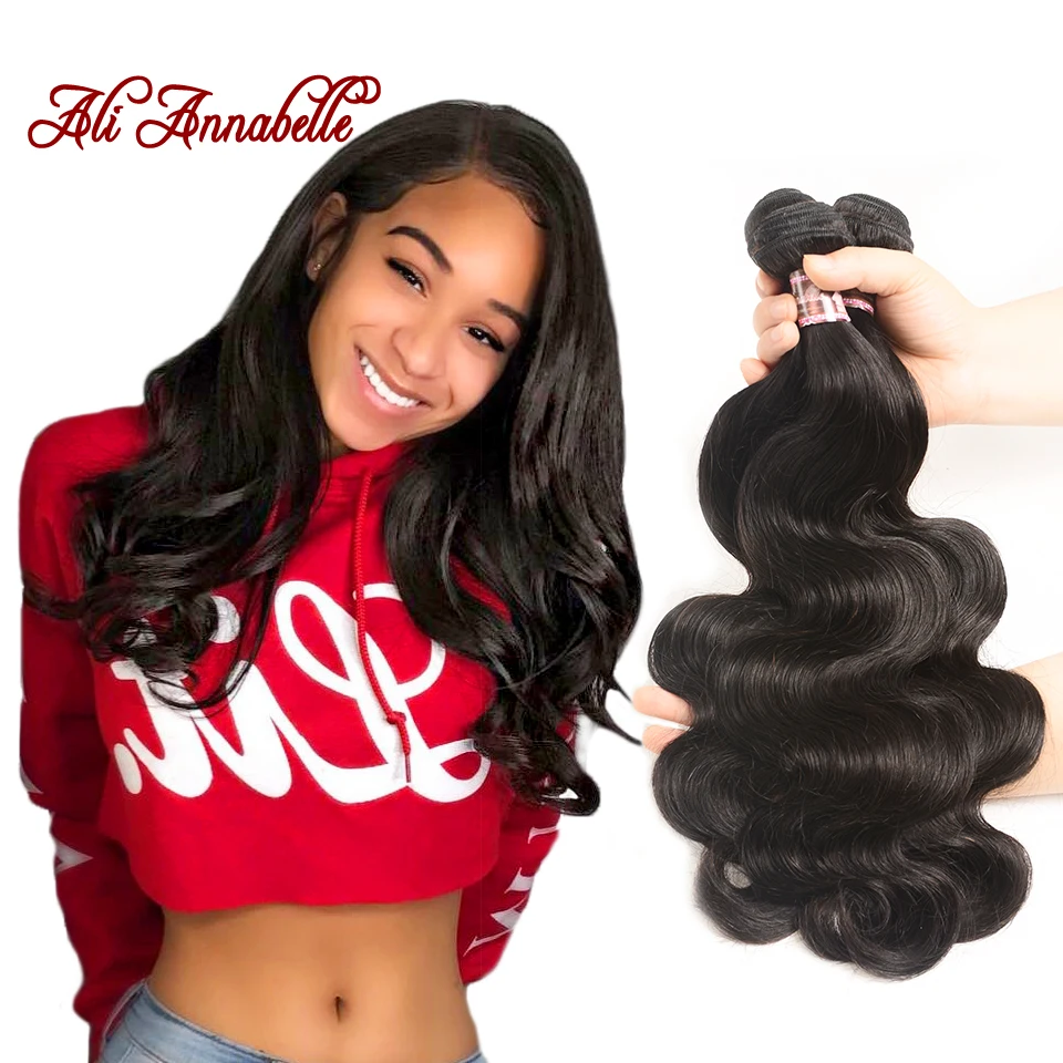 

Mongolian Body Wave Virgin Hair Bundles 100% Human Hair Weave Bundles 1/3/4 PCS Natural Color 10-28 Inch Human Hair Extension