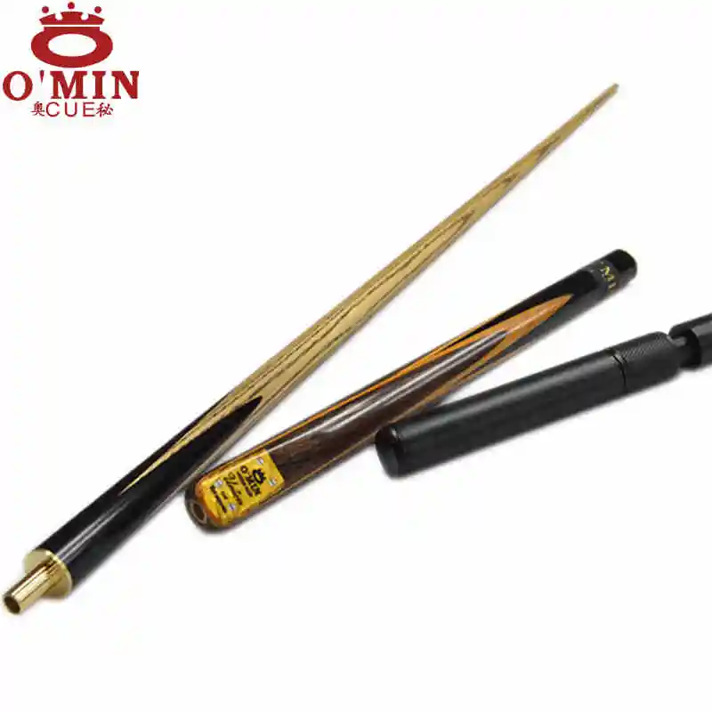 

OMIN Snooker Cue,Model Yellow temptations (Union), The Top Level,145cm Length, 10mm Cue Tip, 3/4 cues, Handmade Billiard Stick