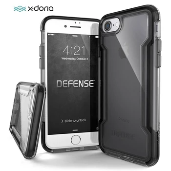 

X-Doria Phone Case For iPhone 7 8 Plus Defense Clear Military Grade Drop Tested Protective Case For iPhone 7 8 Transparent Cover