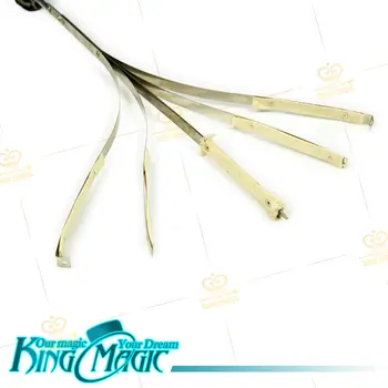 

5 Fired Torch Becomes Cane Free Shipping King Magic Tricks Props Toys Email Video To You