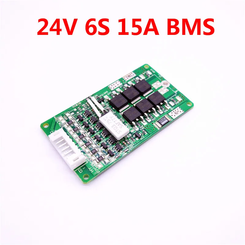 E moto bateria 6 S 24 V BMS 15 a аккумулятор для литиевой батареи 8 10 12 ah li ion ba|bms 24|li - ionbateria |