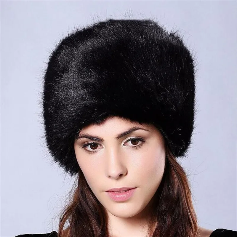 AGRADECIDO шапки-бомберы женская меховая шапка русская ушанка модная зимняя теплая шапка снежная шапка советская шапка