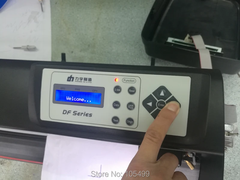 LIYU DF series CUTTING PLOTTER Auto Contour cut function fully automatic and high resolution