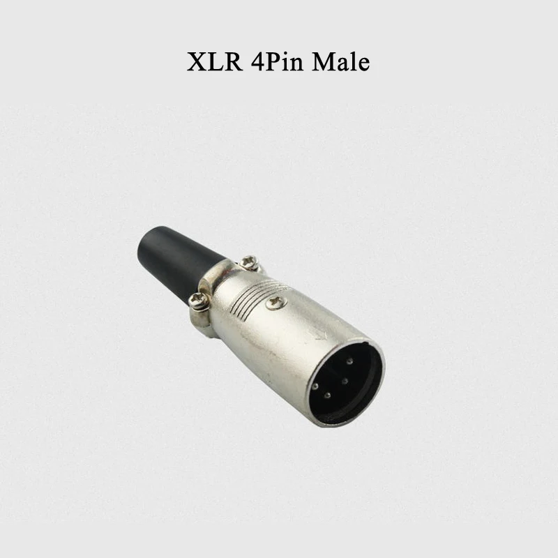 2 шт. XLR 3Pin 4Pin 5Pin штекер гнездовой разъем адаптер для микрофона|microphone adapter|xlr 3pinjack jack