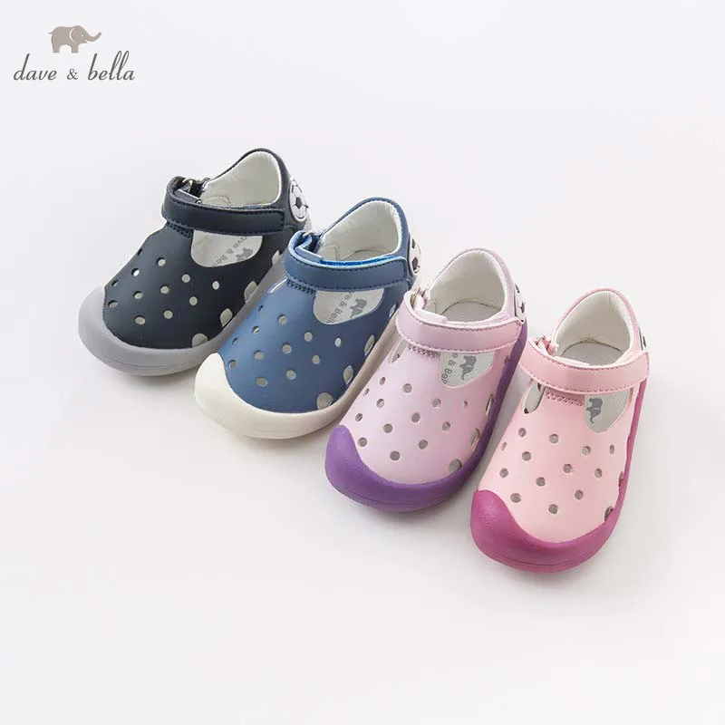

DB7006 Dave Bella summer baby boy girl sandal four colors hole shoes