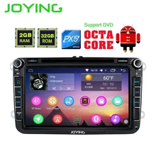 8″ 2 Din PX5 Octa Core Android Car Radio Audio Stereo For Volkswagen VW Passat Polo Golf Head unit Tape Recorder With DVD player