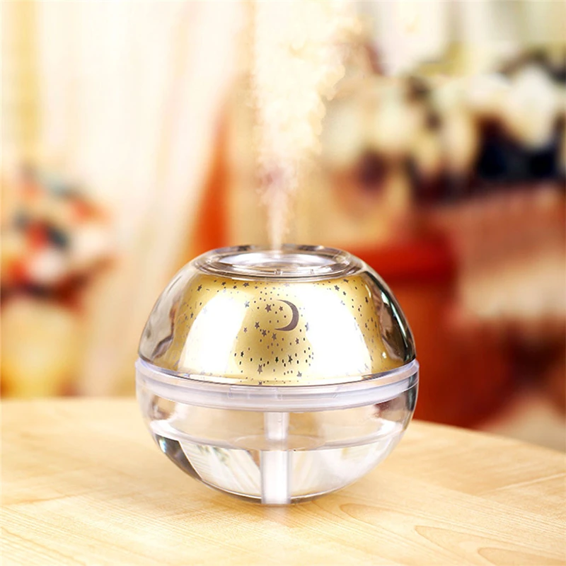 

400ML Essential Oil Aroma Diffuser Colorful LED Portable USB Charging Air Humidifier Aromatherapy Mist Maker For Home Office