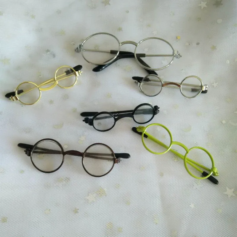 8 Colors Plastic Square Glasses Brown Frame for 1/3 BJD Dollfie SD Dolls Eyewear 8 Colors Plastic Square Glasses Brown Frame for 1/3 BJD Dollfie SD Dolls Eyewear