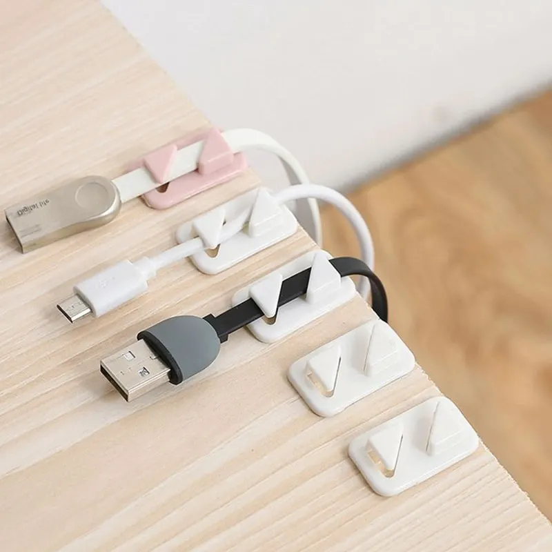 

Wire Organizer Securing Cable Clamp Storage Clips Buckle Data Line Finishing Tool Fixed Fit Cables Wire Storage Clips Holder