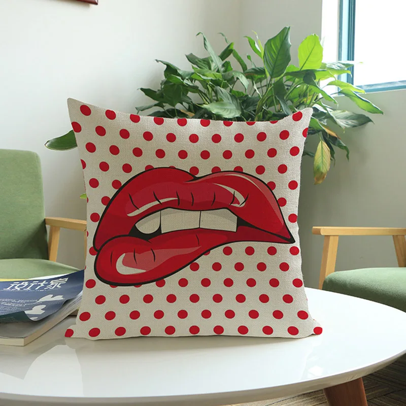 Популярные художественные модные наволочки для девушек женщин сексуальные