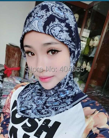 

H856 new style print ninja underscarf and hats,mini hijab,fast delivery
