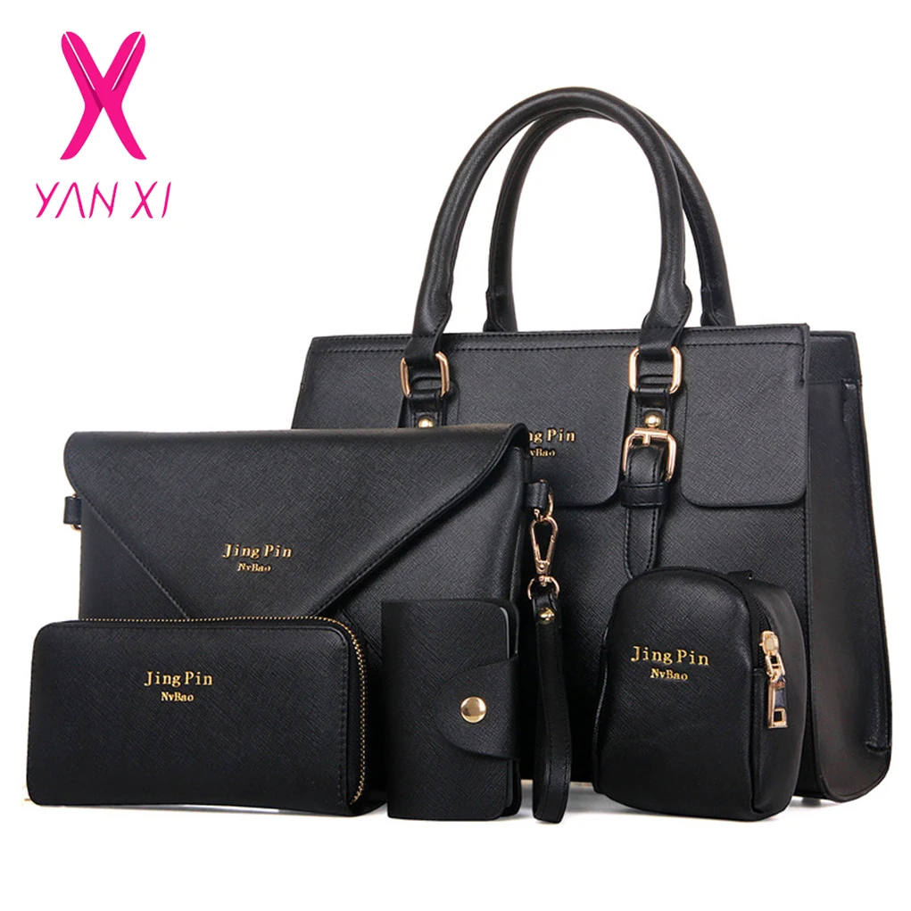YANXI 5 шт. в комплекте сумка роскошные дизайнерские сумки женские Сумки из