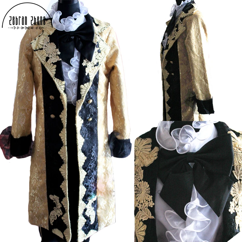 

Free Shipping Vocaloid Anime Rin And Len Servant Of Evil Fanart Cosplay Costume For Men