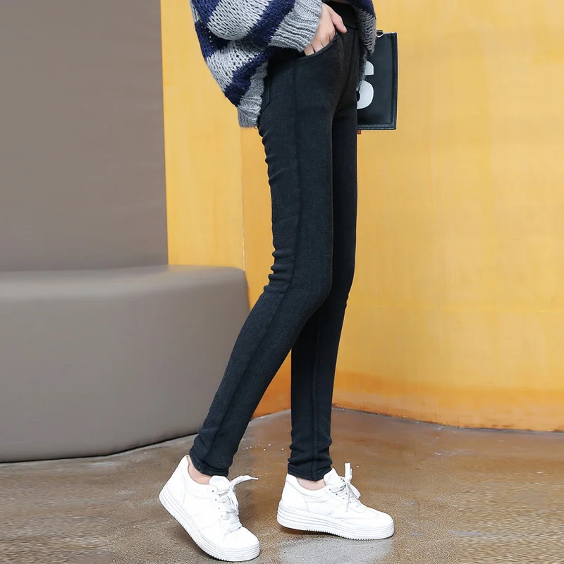 L-6XL, замшевые обтягивающие зимние женские брюки-карандаш, черные брюки больших размеров, Осенние штаны, женские спортивные штаны, 5XL леггинсы