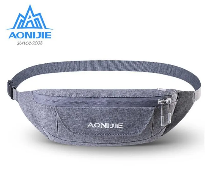 

AONIJIE Men Women Waistpack Pouch Outdoor Camping Hiking Running Marathon Waist Bags Waist Bags With Adjustable Belt