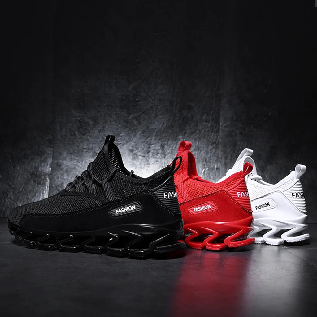 

Men's breathable solid color sneakers Spring and summer casual fashion running shoes fitness Exercise outdoor riding Walking