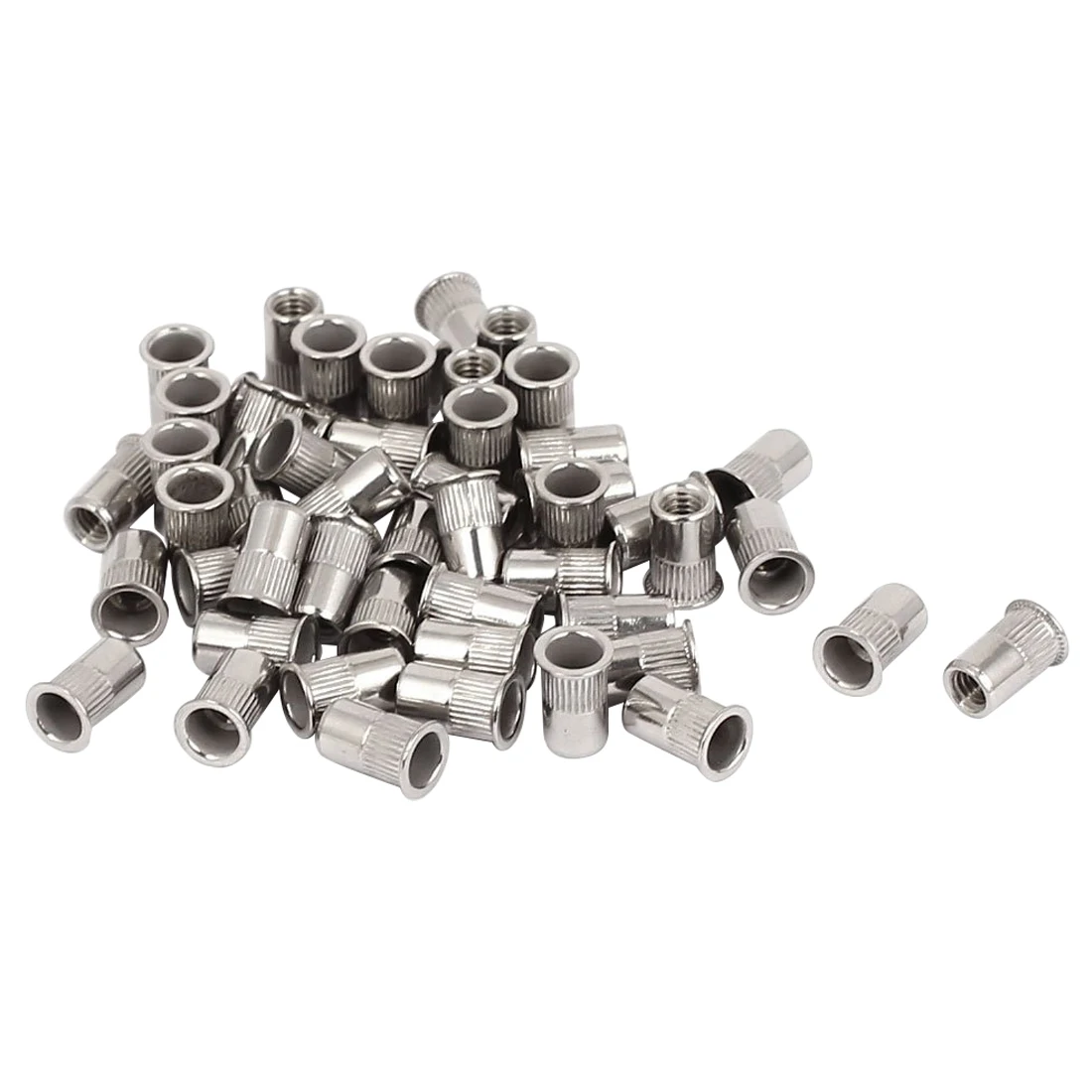 

M4x10mm Stainless Steel Threaded Blind Rivet Nut Insert Nutserts 50pcs