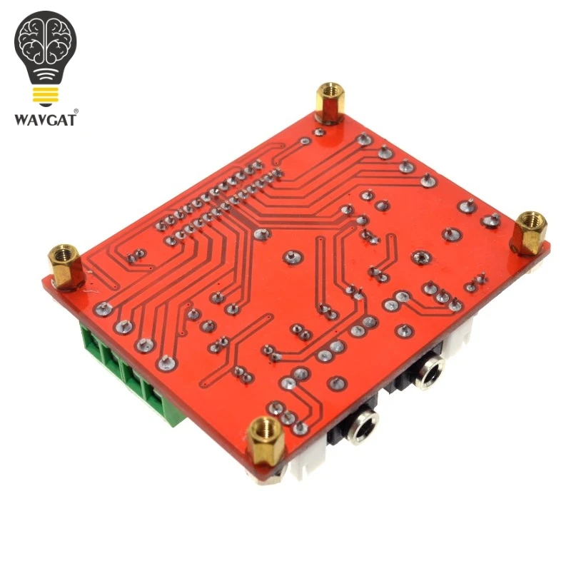 WAVGAT TDA7850 4X50W автомобильный аудио усилитель мощности плата модуля BA3121 Denoiser DC